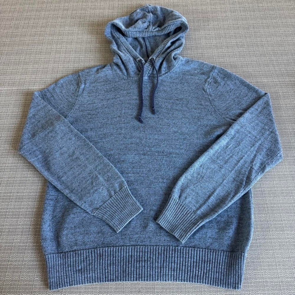 Gap blue cotton hoodie mens size M